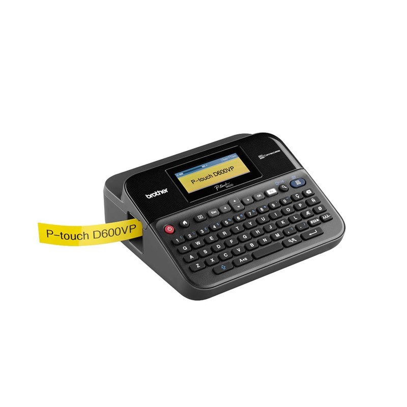 Brother P-Touch PT-D610BTVP - Étiqueteuse - Noir et blanc - transfert  thermique - 24 mm de large - 180 dpi - jusqu'à 30 mm/sec - USB, Bluetooth  5.0 - outil de coupe 